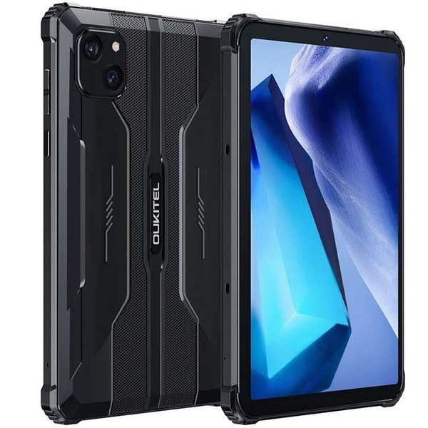Планшет Oukitel RT3pro 8” HD / 4GB/128GB / G81 / 5150mAh / 16+8Мп / IP69K / LTE Black