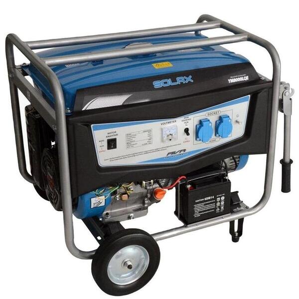 Генератор Бензиновий SOLAX YM8000LQE
