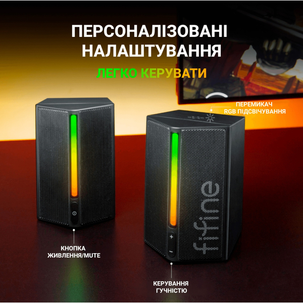 Компьютерные колонки Fifine A20 Black