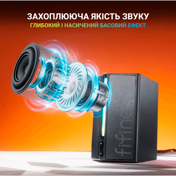 Компьютерные колонки Fifine A20 Black