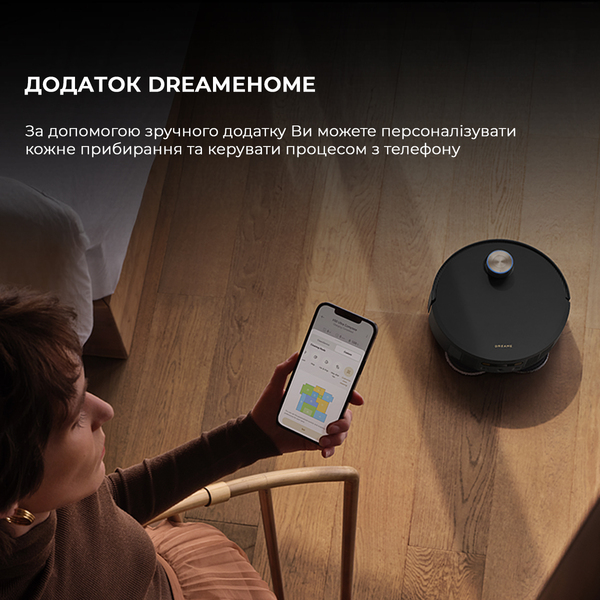 Robot vacuum Dreame X50 Ultra Complete Black (RLX85CE-4-BL)