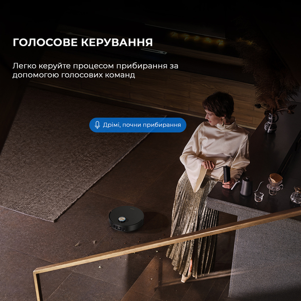 Robot vacuum Dreame X50 Ultra Complete Black (RLX85CE-4-BL)