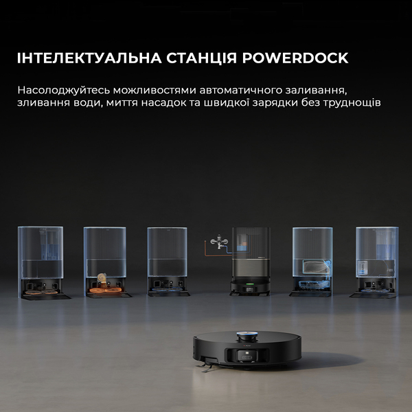 Robot vacuum Dreame X50 Ultra Complete Black (RLX85CE-4-BL)