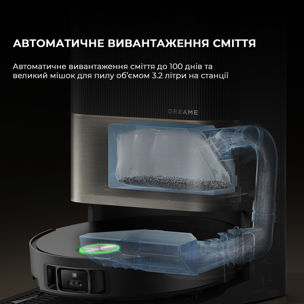 Robot vacuum Dreame X50 Ultra Complete Black (RLX85CE-4-BL)