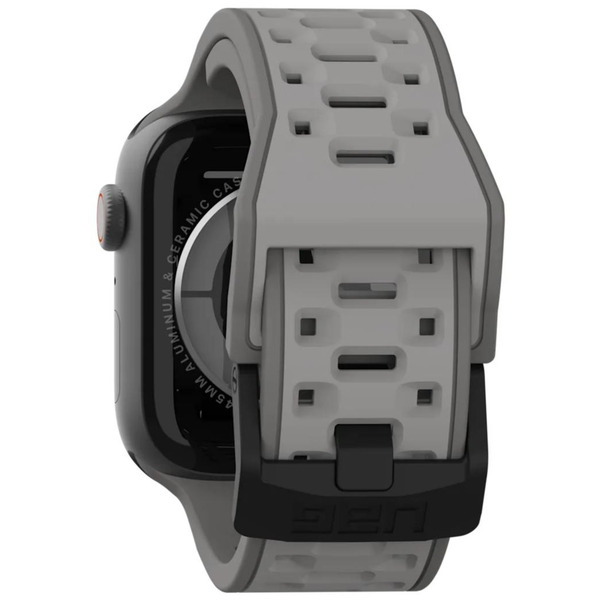 Ремінець UAG for Apple Watch Ultra 2/Ultra 49/45/44/42mm - Civilian Silicone Titanium (194002113636)