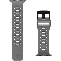 Ремінець UAG for Apple Watch Ultra 2/Ultra 49/45/44/42mm - Civilian Silicone Titanium (194002113636)