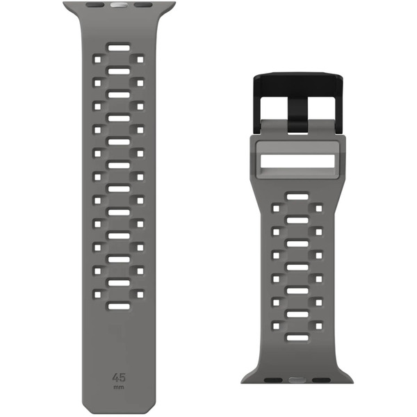 Ремінець UAG for Apple Watch Ultra 2/Ultra 49/45/44/42mm - Civilian Silicone Titanium (194002113636)
