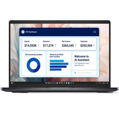Ноутбук Dell Pro 14 14" FHD+ AG, Intel U7 268V, 32GB, F512GB, UMA, Win11P, чорний