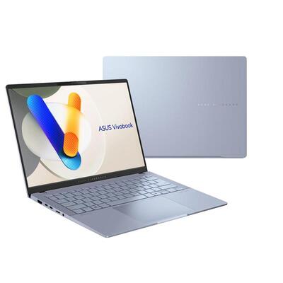 Ноутбук ASUS Vivobook S 14 S5406SA-PP113 14" 3K OLED, Intel Ultra 5 226V, 16GB, F1TB, UMA, NoOS, Блакитний