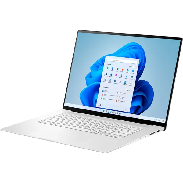 Лептоп ASUS Zenbook S 16 UM5606KA-RK736W (90NB1522-M002D0) Scandinavian White з фірмовим чохлом