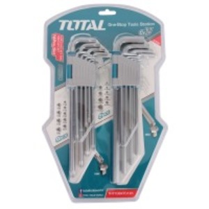 Набір TOTAL THT106KT0181 ключів шестигранних+TORX 18шт.
