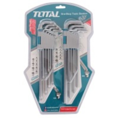 Набір TOTAL THT106KT0181 ключів шестигранних+TORX 18шт.