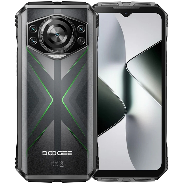 Смартфон Doogee S118 6.58 FHD+ /12GB/512GB/ G100 /10800mAh/ 50+32Мп / NFC/ IP68/IP69K Green