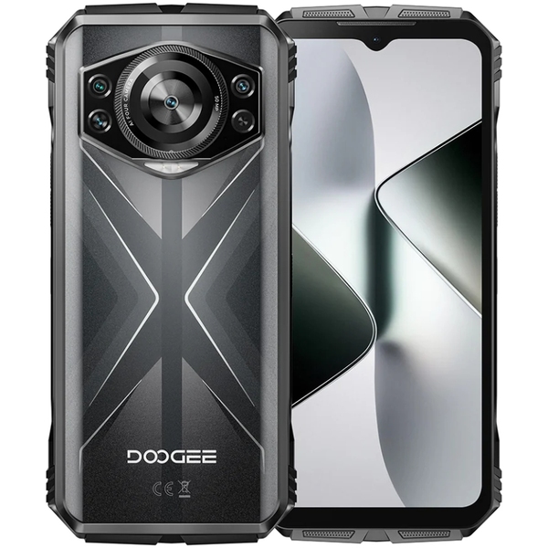 Смартфон Doogee S118 6.58 FHD+ /8GB/512GB/ G99 /10800mAh/ 50+32Мп / NFC/ IP68/IP69K Silver
