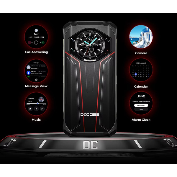 Смартфон Doogee S119 6.72 FHD+ /8GB/512GB/ MT8788 /10200mAh/ 100+16Мп / NFC/ IP68/IP69K Red