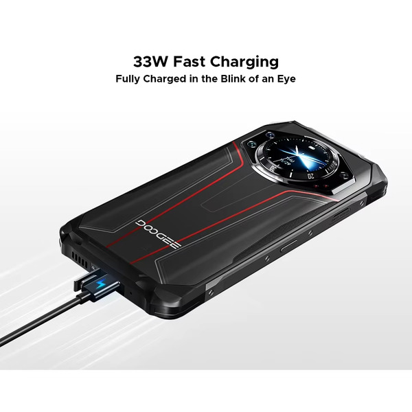 Смартфон Doogee S119 6.72 FHD+ /8GB/512GB/ MT8788 /10200mAh/ 100+16Мп / NFC/ IP68/IP69K Red