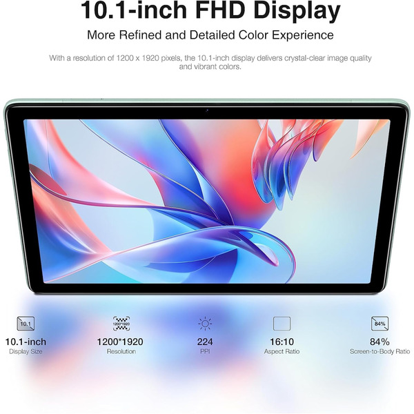 Планшет Doogee T10S 10.1 FHD /6GB/128GB/ T606 6600mAh/ 8+5Мп / LTE / Metal Blue