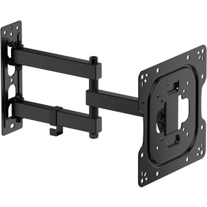 Кронштейн для ТВ AGN AGN43-222P з поворотом/два коліна/23"-43"/30 кг/max.VESA 200x200/Black