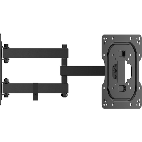 Кронштейн для ТВ AGN AGN43-222P з поворотом/два коліна/23"-43"/30 кг/max.VESA 200x200/Black