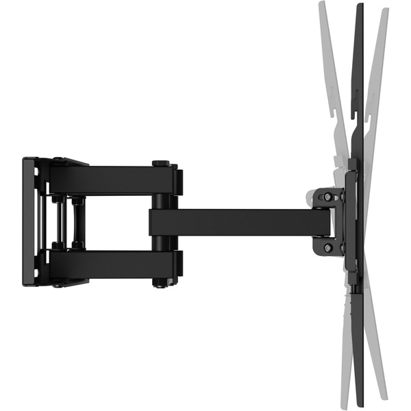 Кронштейн для ТВ AGN AGN70-442P з поворотом/два коліна/32"-70"/40 кг/max.VESA 400x400/Black