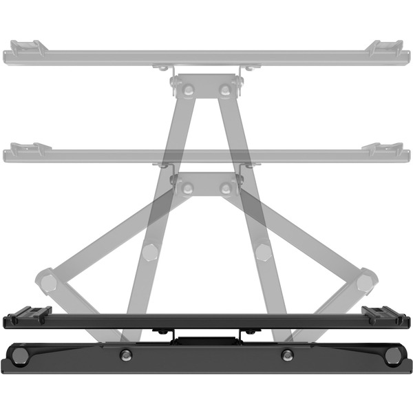 Кронштейн для ТВ AGN AGN70-442P з поворотом/два коліна/32"-70"/40 кг/max.VESA 400x400/Black