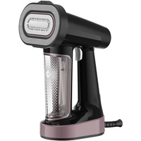 Відпарювач Tefal компактний Pure Force 3в1, 1800Вт, 180мл, постійна пара - 35гр, керам. підошва, чорно-рожевий