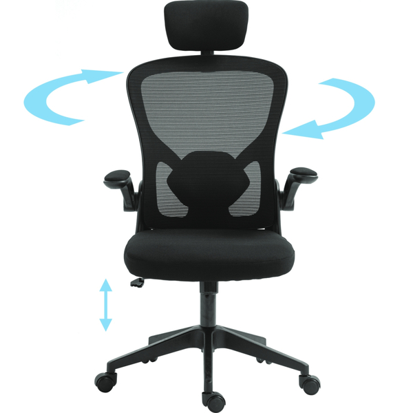 Крісло ігрове Sandberg ErgoFusion Gaming Chair Basic, чорне