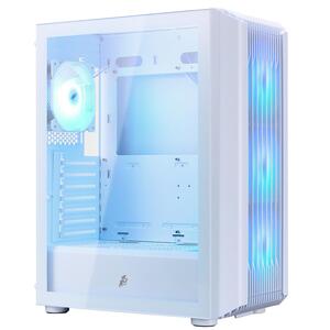 Корпус 1stPlayer H6-WH-4F7-W White без БЖ