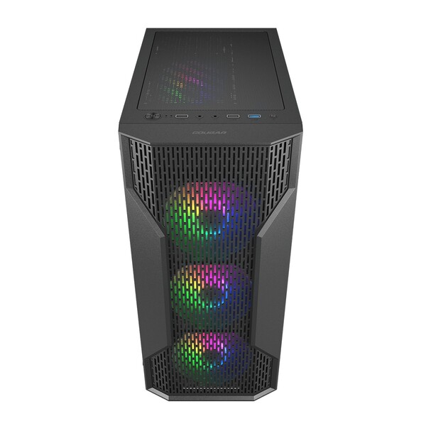 Корпус Cougar MX110 RGB Black без БЖ