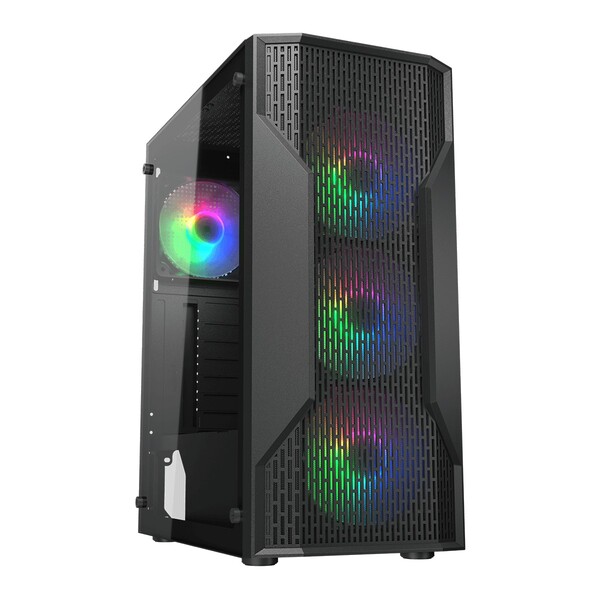 Корпус Cougar MX110 RGB Black без БЖ