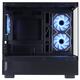Корпус 1stPlayer Mi5-BK-2FC7R-1FC7 Black без БП