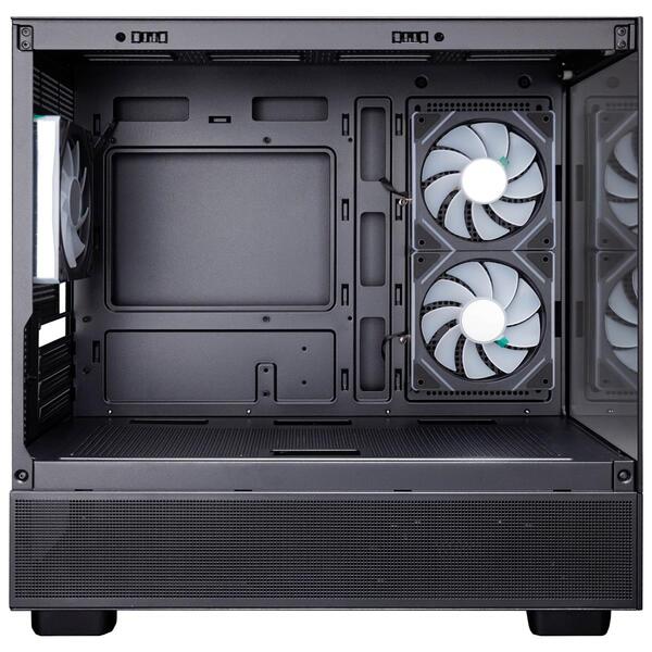 Корпус 1stPlayer Mi5-BK-2FC7R-1FC7 Black без БЖ