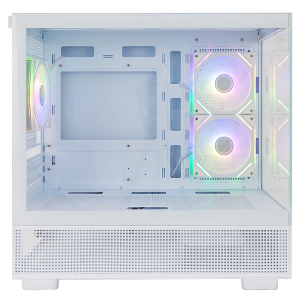 Корпус 1stPlayer Mi5-WH-2FC7R-W-1FC7-W White без БП