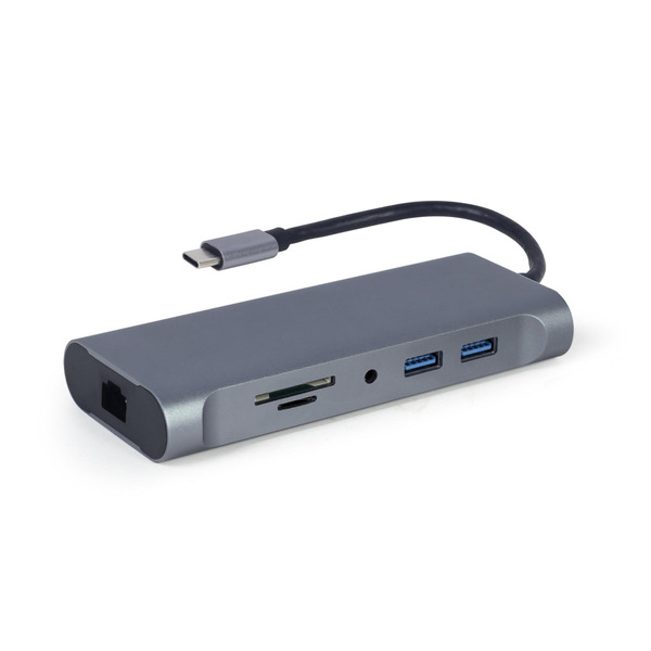 Док станция Cablexpert USB-C 7-в-1 (A-CM-COMBO7-01)