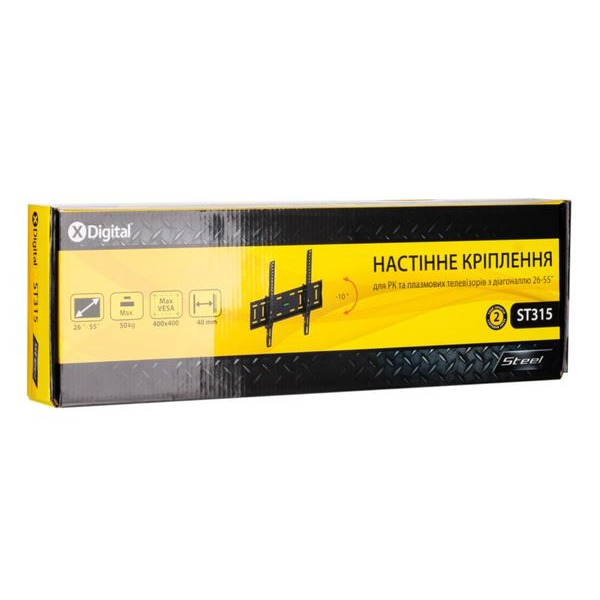 Кронштейн X-Digital Steel ST315 Black (VESA400х400)