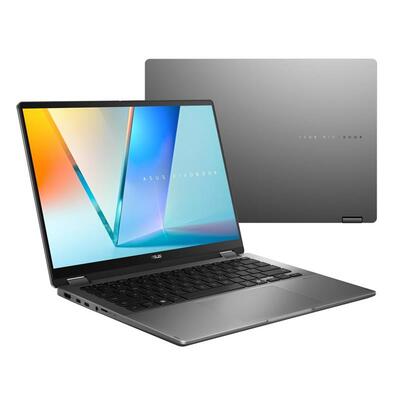 Ноутбук ASUS Vivobook Flip 14 TP3407SA-QL011W 14" WUXGA OLED, Intel Ultra 5 226V, 16GB, F512GB, UMA, Win11, Сірий