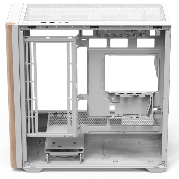 Корпус AeroCool D301A-G-WT-v2 (ACCS-DS03043.21) White без БП