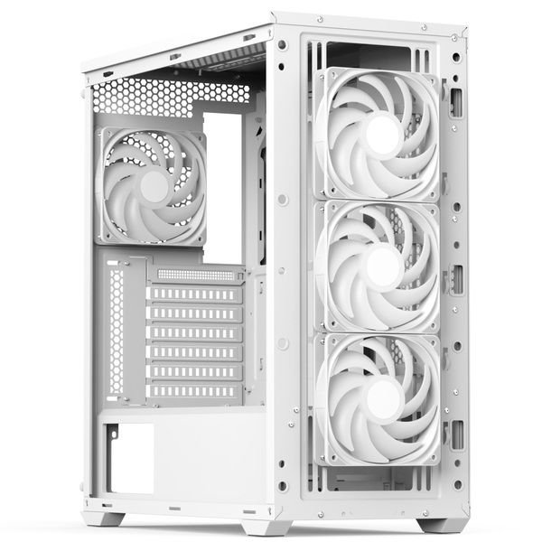 Корпус AeroCool D501A-G-WT-v2 ACCM-DS01043.21