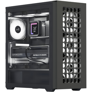 Корпус AeroCool D502A-G-BK-v1 (ACCM-DS02043.11) Black без БЖ