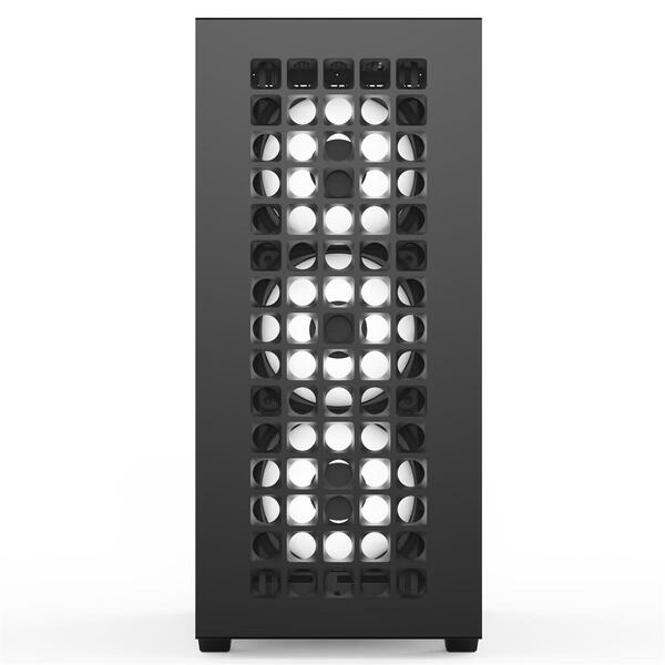 Корпус AeroCool D502A-G-BK-v1 (ACCM-DS02043.11) Black без БЖ