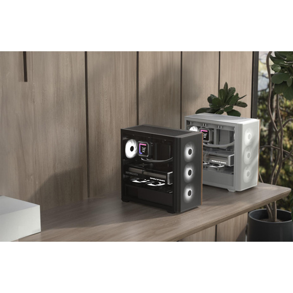 Корпус AeroCool D301A-G-BK-v2 ACCS-DS03043.11