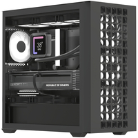 Корпус AeroCool D302A-G-BK-v1 (ACCS-DS04043.11) Black без БП