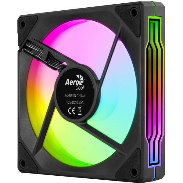Вентилятор AeroCool Phantom M-3 Reverse 12 PWM ARGB Black (ACF3-MR11227.11)