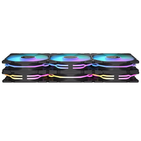 Вентилятор Asus TUF Gaming TR120 ARGB Triple Pack Black (90DA0090-B09020)