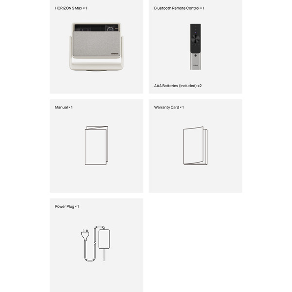 Портативный проектор XGiMi Horizon S Max (XM13Q)