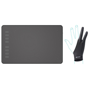 Графічний планшет Huion 8.7"x5.4" H950P, microUSB, чорний