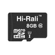 Карта памяти MicroSDHC   8GB UHS-I Class 10 Hi-Rali (HI-8GBSD10U1-00)