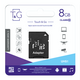 Карта памяти MicroSDHC   8GB UHS-I Class 10 T&G + SD-adapter (TG-8GBSD10U1-01)