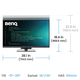 TFT 31.5" BenQ RD320U, 4K, IPS, 2хHDMI, DP, USB- C, USB-hub, HAS, Pivot, кол., сірий
