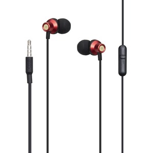 Навушники XO EP15 In-ear Metal Earphone Red (6920680866182)